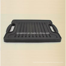 Cast Iron Griddle Pan Size 27X21cm